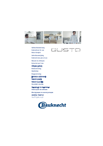 Manual Bauknecht MW 85 SL Micro-onda