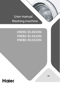 Bedienungsanleitung Haier HW80-B16636N Waschmaschine