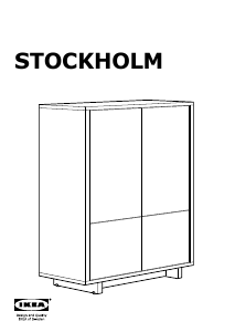 Käyttöohje IKEA STOCKHOLM Kaappi