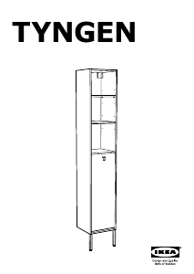 Hướng dẫn sử dụng IKEA TYNGEN Tủ tường