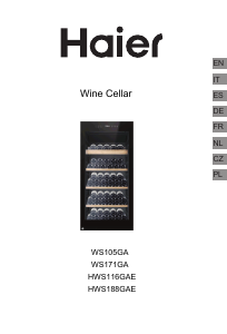 Manual Haier HWS116GAE Wine Cabinet