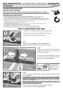 Manuale Rameder Xtreme 450 Box da tetto