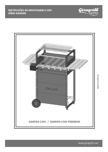 Manual Giragrill Garden 2300 Premium Grelhador