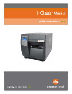 Bedienungsanleitung Datamax-O'neil I-Class Mark II Etikettendrucker