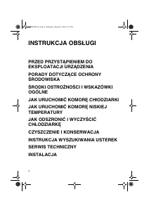 Instrukcja Bauknecht KRA 1501/1 Lodówka