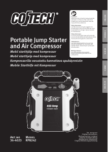 Manual Cotech RP8242 Jump Starter
