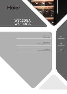 Bedienungsanleitung Haier WS120GA Weinklimaschrank