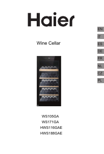 Manual Haier HWS188GAE Wine Cabinet