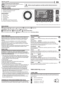 Handleiding Hotpoint NT M11 9X3E UK Wasdroger