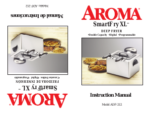 Manual Aroma SmartFry XL Deep Fryer