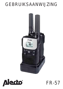 Handleiding Alecto FR-57 Walkie-talkie