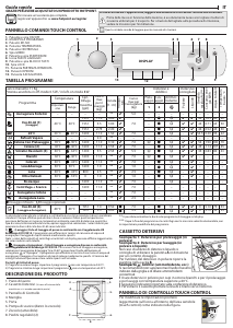 Manual Hotpoint AQD1172D 697J EU/A N Máquina de lavar e secar roupa