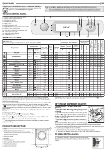 Manual Hotpoint AQSD723 EU/A N Washing Machine