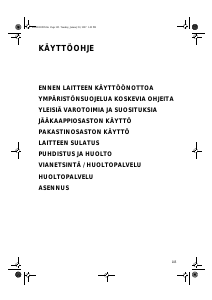 Käyttöohje Bauknecht KRIE 3003/A Jääkaappi