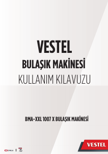 Kullanım kılavuzu Vestel BMA-XXL 1007 X Bulaşık makinesi