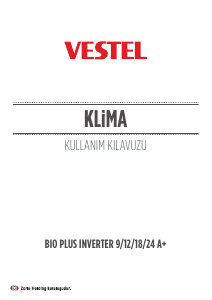 Kullanım kılavuzu Vestel Bio Plus 9 A+ Klima