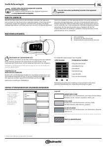 Handleiding Bauknecht KSI 09VF2 Koelkast