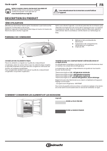 Mode d’emploi Bauknecht KSU 8GF1 Réfrigérateur