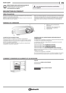 Mode d’emploi Bauknecht KSU 8VF1 Réfrigérateur