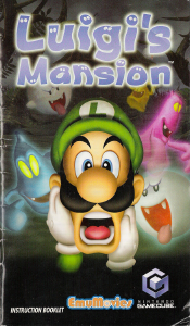 Manual Nintendo GameCube Luigis Mansion