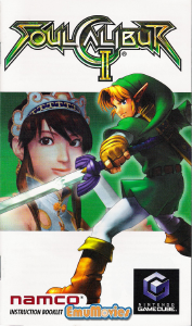 Handleiding Nintendo GameCube Soul Calibur II