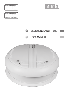 Manual Mumbi m-RMF150/4 Smoke Detector