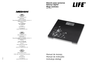 Manual de uso LIFE MD 12523 Báscula