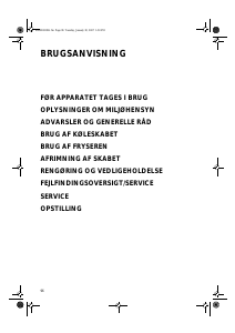 Brugsanvisning Bauknecht KVIE 3409/A-LH Køleskab