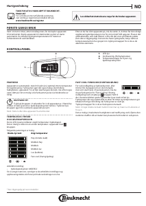 Bruksanvisning Bauknecht KVIF 1202 Kjøleskap