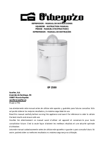 Loja Online » PEQUENOS DOMÉSTICOS » Preparação de alimentos » ESPREMEDOR DE  CITRINOS » ESPREMEDOR CITRINOS HAEGER PRO JUICE CJ-160.005A :: Electro  Almeida - Electrodomésticos, Material Eléctrico