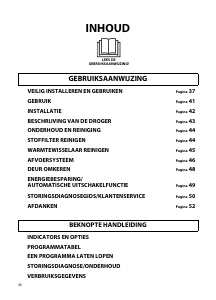 Handleiding Ignis AWC 207 Wasdroger