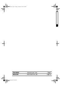 Manuale Ignis AWP 260 Lavatrice