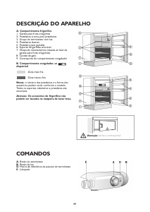 Manual Bauknecht UVI 1349/A-LH/1 Frigorífico