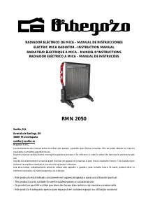 Manual de uso Orbegozo RMB 1500 Calefactor