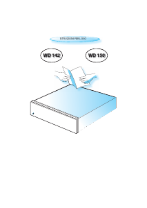 Manuale Bauknecht WD 150 PT Cassetto scaldavivande