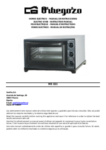 Handleiding Orbegozo HO 255 Oven