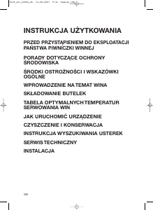 Instrukcja Bauknecht KRIW 1230 Chłodziarka do wina