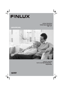 Manual Finlux 24FLHTR160L LCD Television