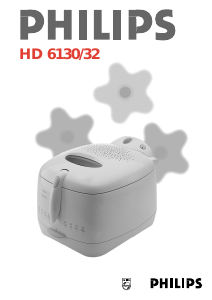 Mode d’emploi Philips HD6130 Friteuse