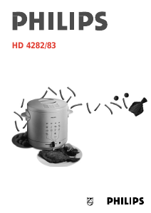 Manual Philips HD4282 Deep Fryer