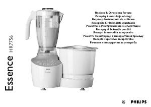 Наръчник Philips HR7756 Essence Кухненски робот