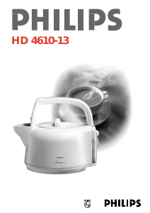 Manual de uso Philips HD4613 Hervidor