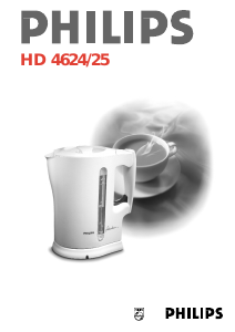 Kullanım kılavuzu Philips HD4625 Çaydanlık