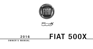 Handleiding Fiat 500X (2016)