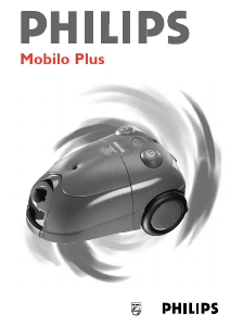 Manual de uso Philips HR8565 Mobilo Plus Aspirador