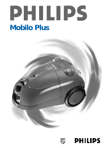 Посібник Philips HR8564 Mobilo Plus Пилосос