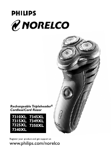 Manual Philips-Norelco 7345XL Shaver