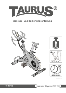 Bedienungsanleitung Taurus Z9PRO Heimtrainer