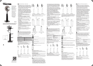 Manual de uso Tristar VE-5884 Ventilador