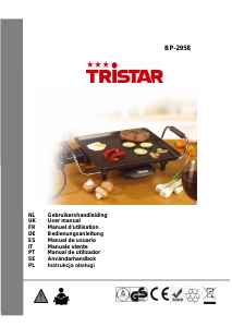 Manual Tristar BP-2958 Grelhador de mesa